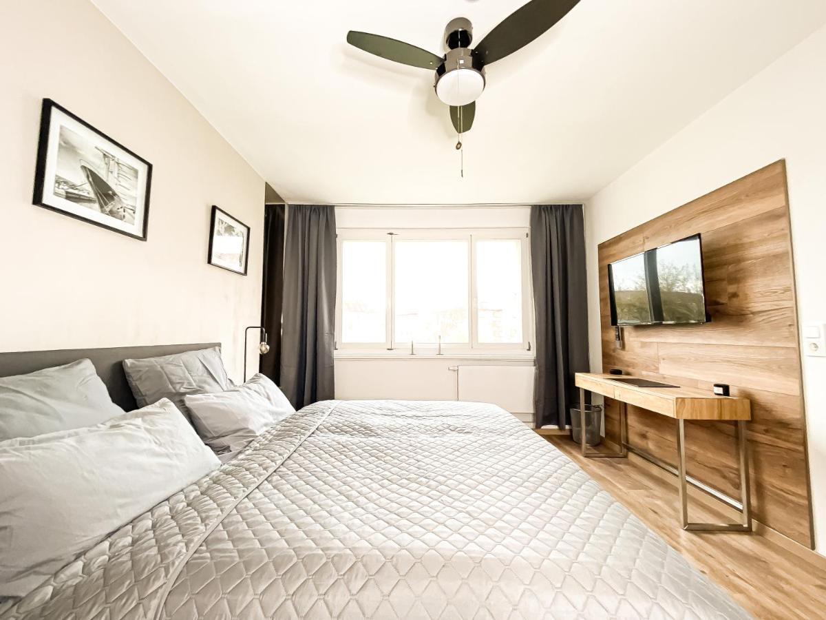 Modernes, Mediales Apartment, Naehe Der Neuen Leipziger Messe, Bis Vier Personen Eksteriør bilde