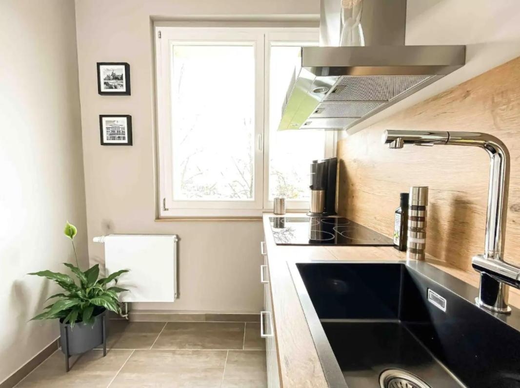 Modernes, Mediales Apartment, Naehe Der Neuen Leipziger Messe, Bis Vier Personen Eksteriør bilde